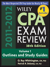 Wiley CPA Examination Review, Outlines and Study Guides (eBook)